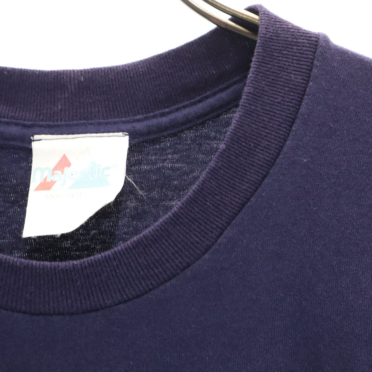 Majestic マジェスティック 半袖 Tシャツ M ネイビー イチロー選手 シアトルマリナーズ 51 メンズ