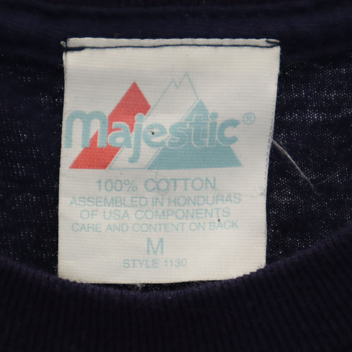 Majestic マジェスティック 半袖 Tシャツ M ネイビー イチロー選手 シアトルマリナーズ 51 メンズ