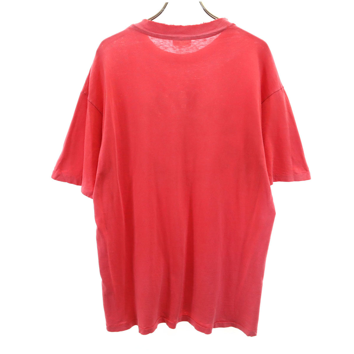 Hanes ヘインズ 80s 90s BEEFY-T USA製 オールド 半袖 Tシャツ L レッド系 シングルステッチ メンズ