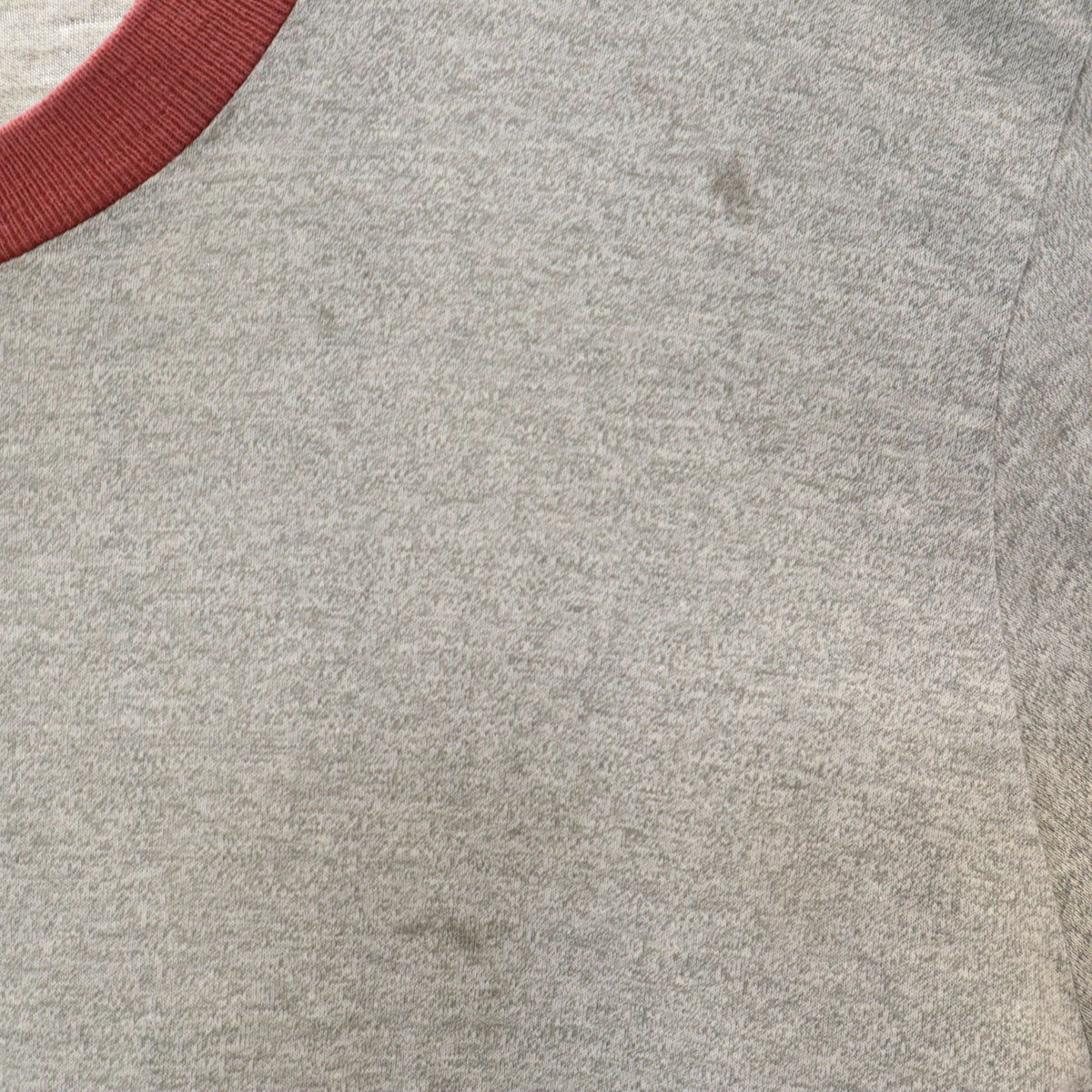 TOWNCRAFT タウンクラフト 70s ヴィンテージ 半袖 リンガー 無地 Tシャツ L グレー系 メンズ