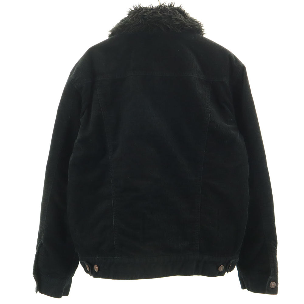 Levi's リーバイス コーデュロイ トラッカー ジャケット M ブラック 中綿入り メンズ