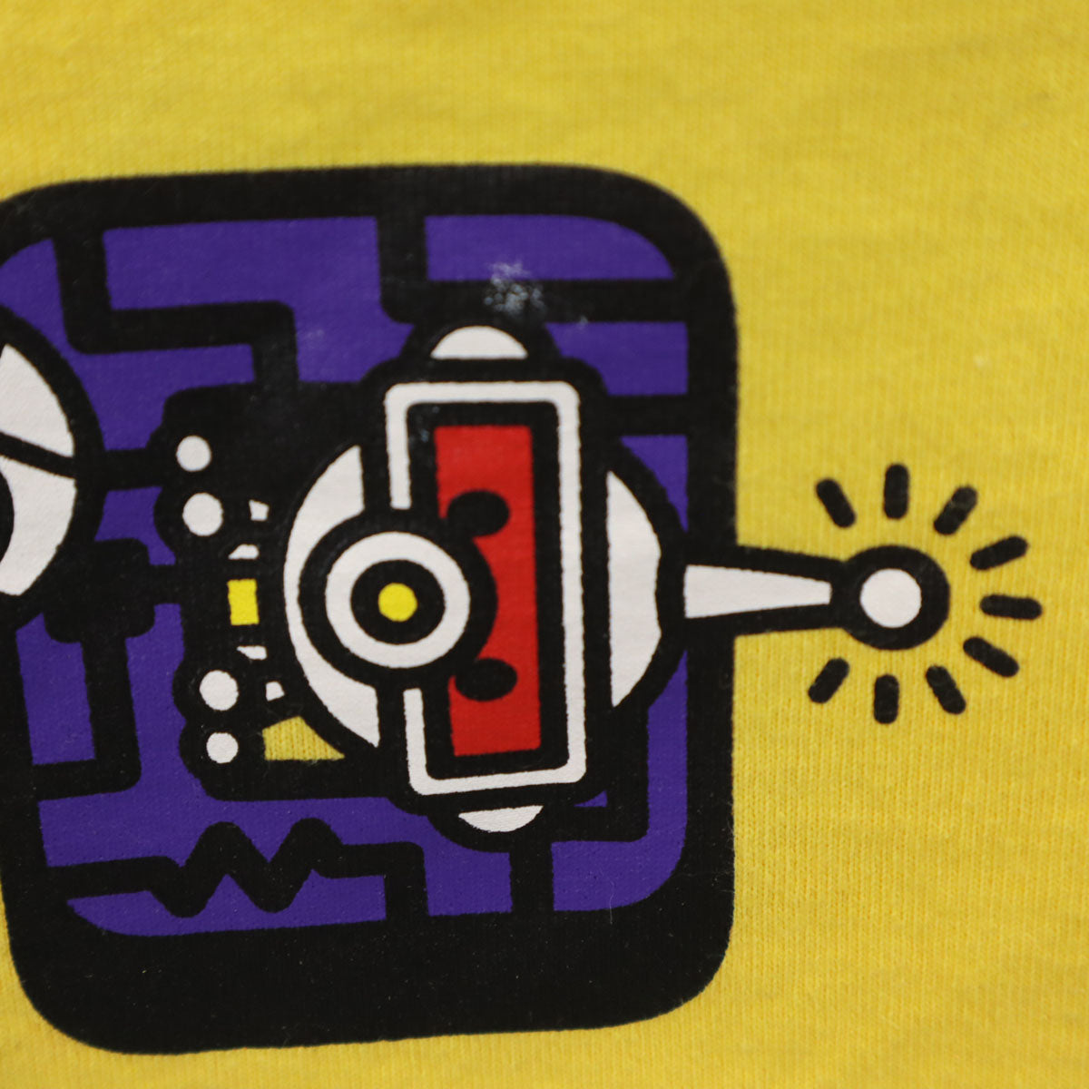 A BATHING APE アベイシングエイプ BABY MILO 半袖 Tシャツ S イエロー系 レディース