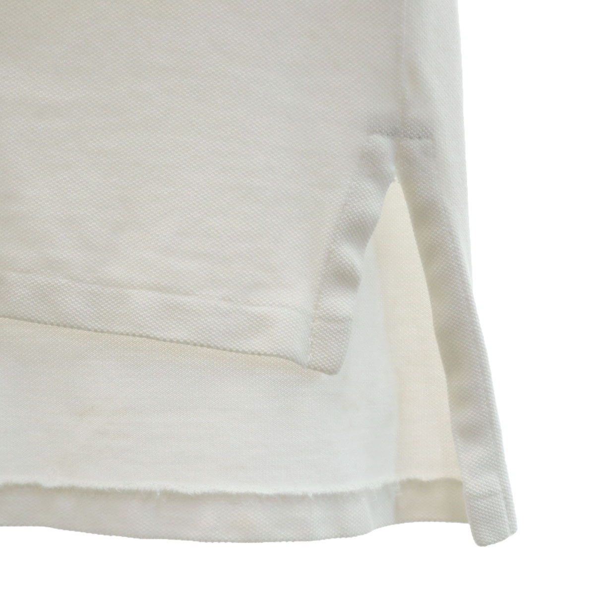 POLO RALPH LAUREN ポロラルフローレン 半袖 カスタムフィット ポロシャツ L オフホワイト 鹿の子 メンズ