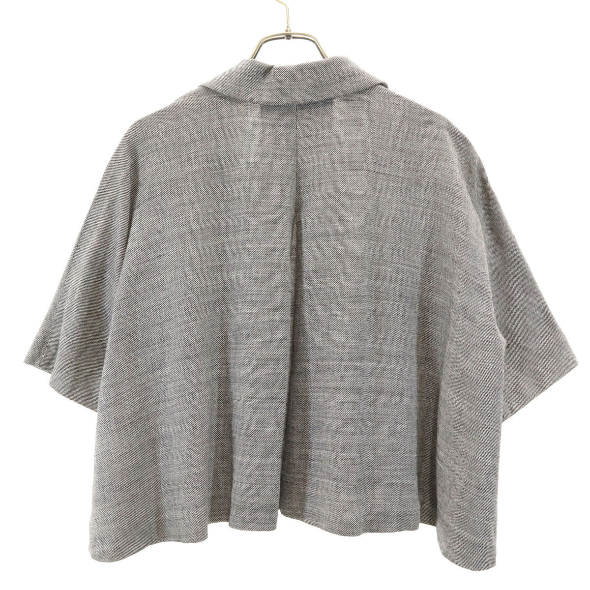 Christian Dior クリスチャンディオール 90s オールド 半袖 ジャケット 9 グレー系 レディース