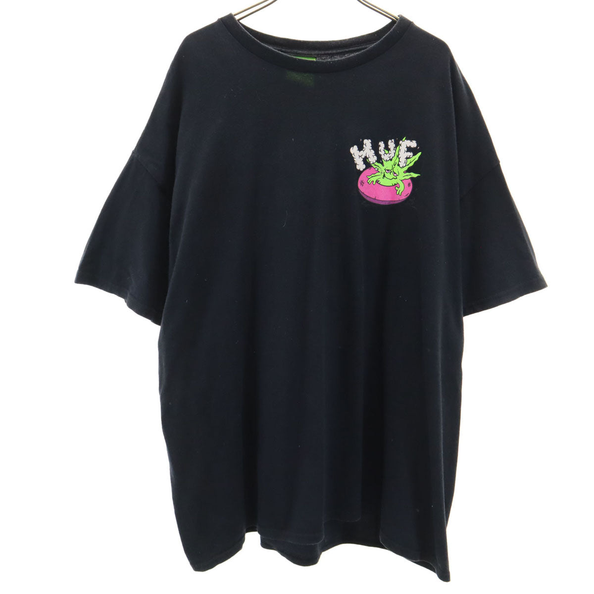 HUF ハフ 半袖 20周年タグ Tシャツ XL ブラック系 メンズ