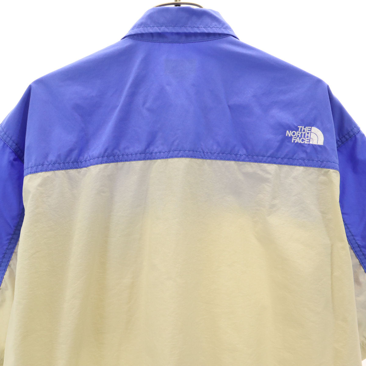 THE NORTH FACE ノースフェイス アウトドア ナイロン 半袖 シャツ M ベージュ系 NR22331 メンズ