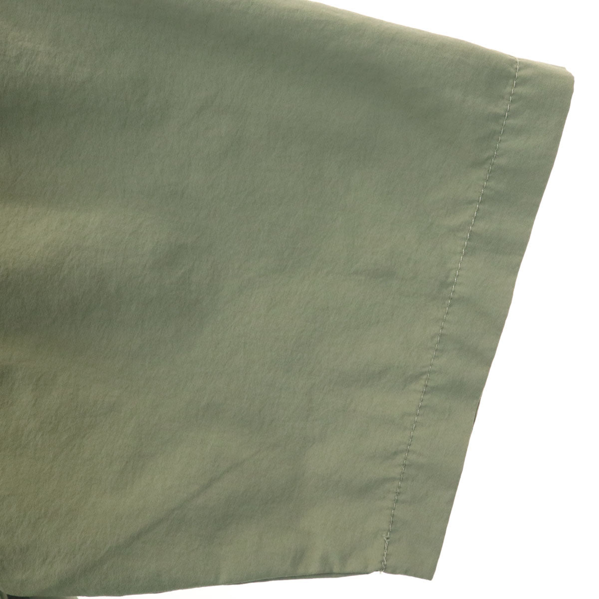 WILDTHINGS ワイルドシングス ナイロン 半袖 シャツ L カーキ メンズ