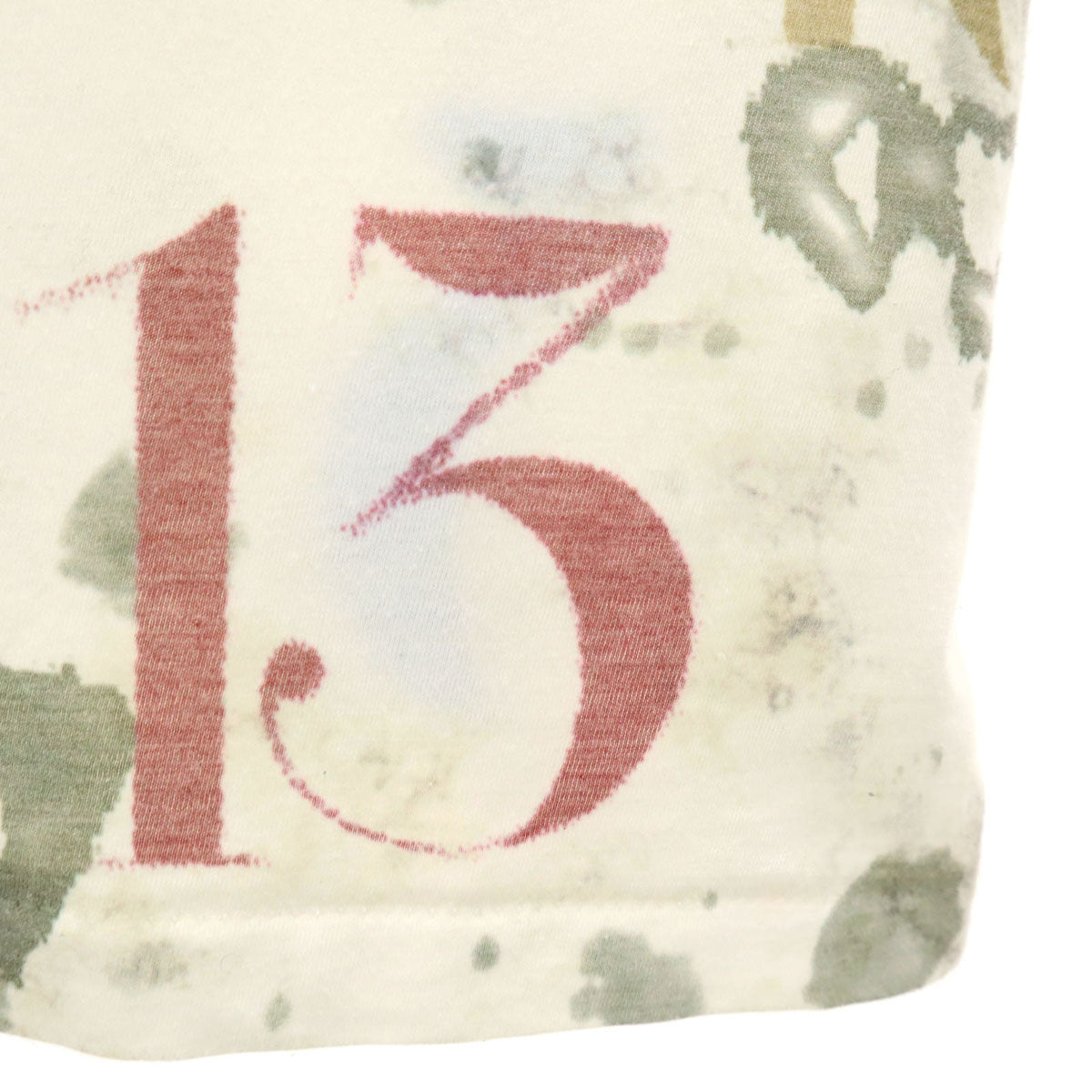 maxsix マックスシックス 日本製 総柄 半袖 ドクロ Tシャツ L オフホワイト系 レディース