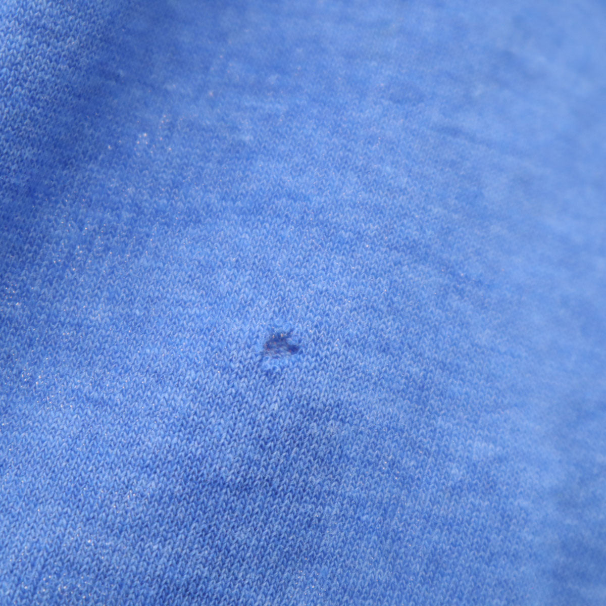 70s 80s ヴィンテージ JET EAST 半袖 Tシャツ ブルー シングルステッチ 企業モノ メンズ