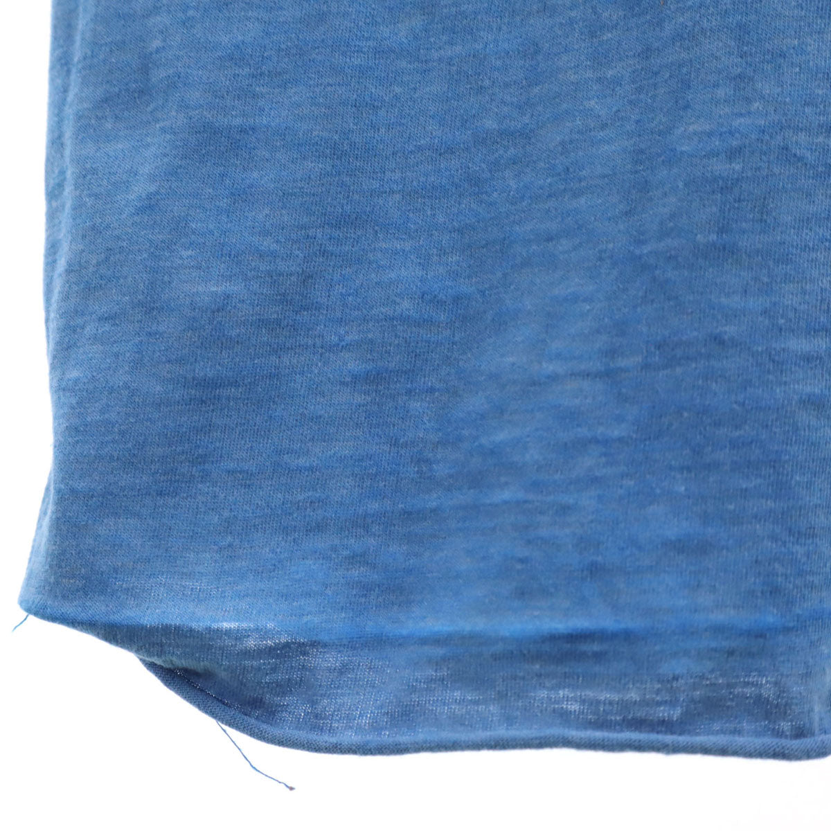 70s 80s ヴィンテージ 半袖 Tシャツ ブルー シングルステッチ メンズ