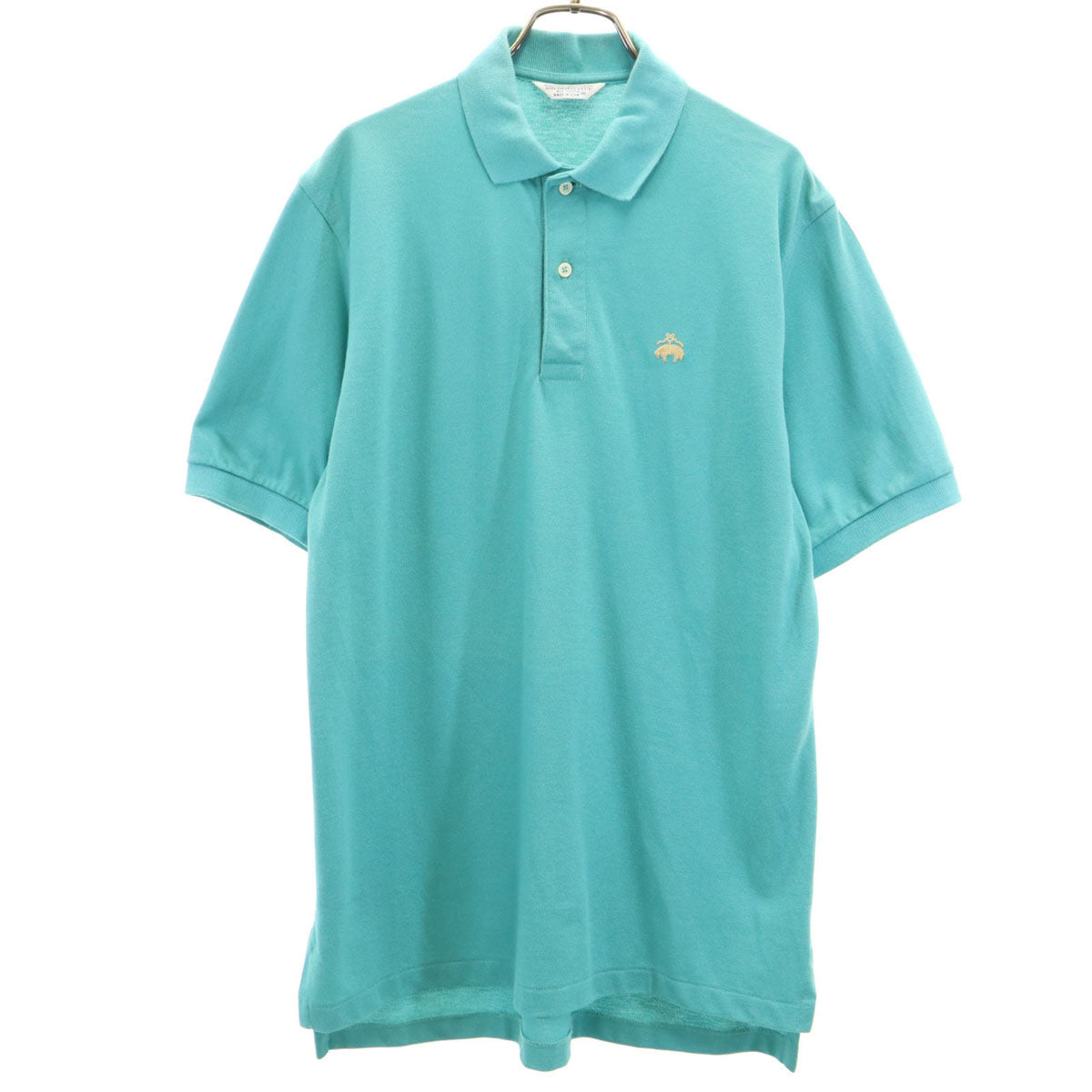 GOLDEN FLEECE ゴールデンフリース 90s オールド 半袖 ポロシャツ M ブルーグリーン ブルックスブラザーズ メンズ