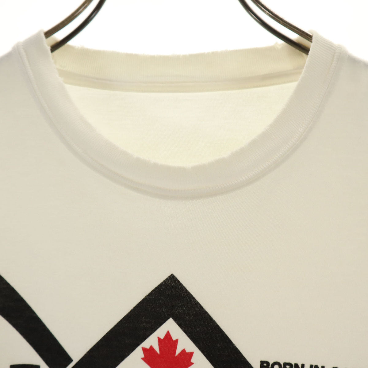 イタリア製 半袖 Tシャツ M オフホワイト メンズ