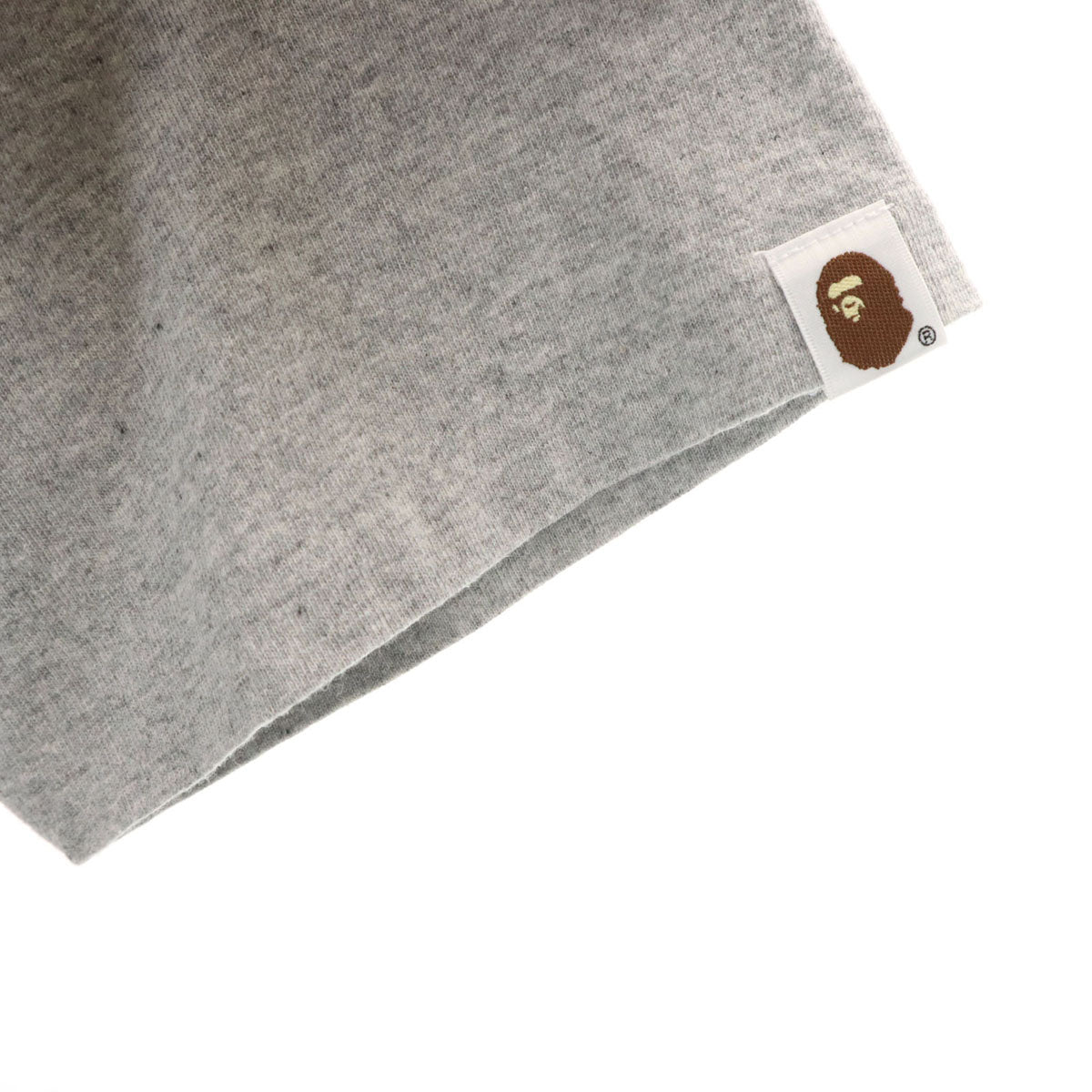 BAPE ベイプ 日本製 半袖 Tシャツ M グレー メンズ