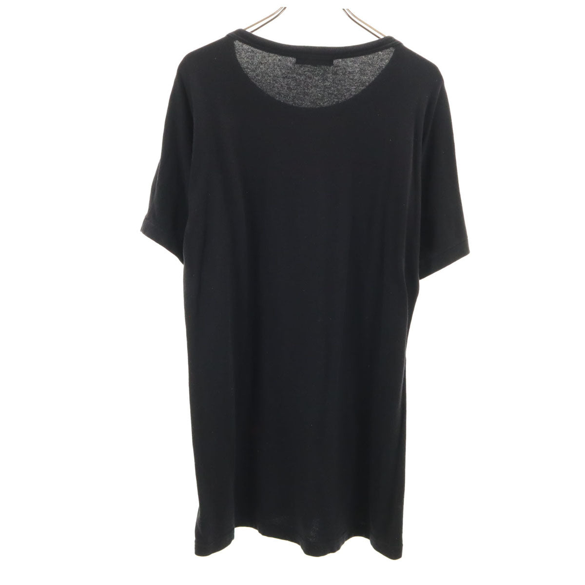 Y's ワイズ 日本製 半袖 ロング カットソー 2 ブラック ヨウジヤマモト レディース