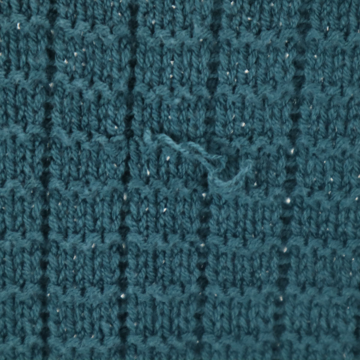 FACTOTUM ファクトタム 日本製 バイカラー 半袖 セーター 36 ブルー系 ニット メンズ