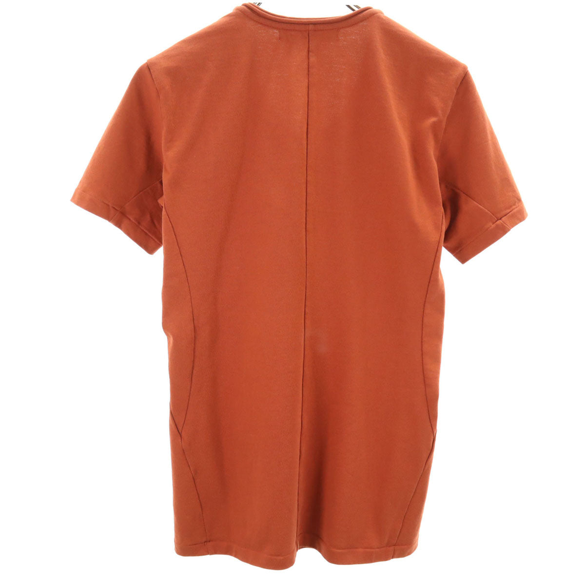 未使用 VADEL バデル 半袖 Vネック Tシャツ 46 ブラウン メンズ