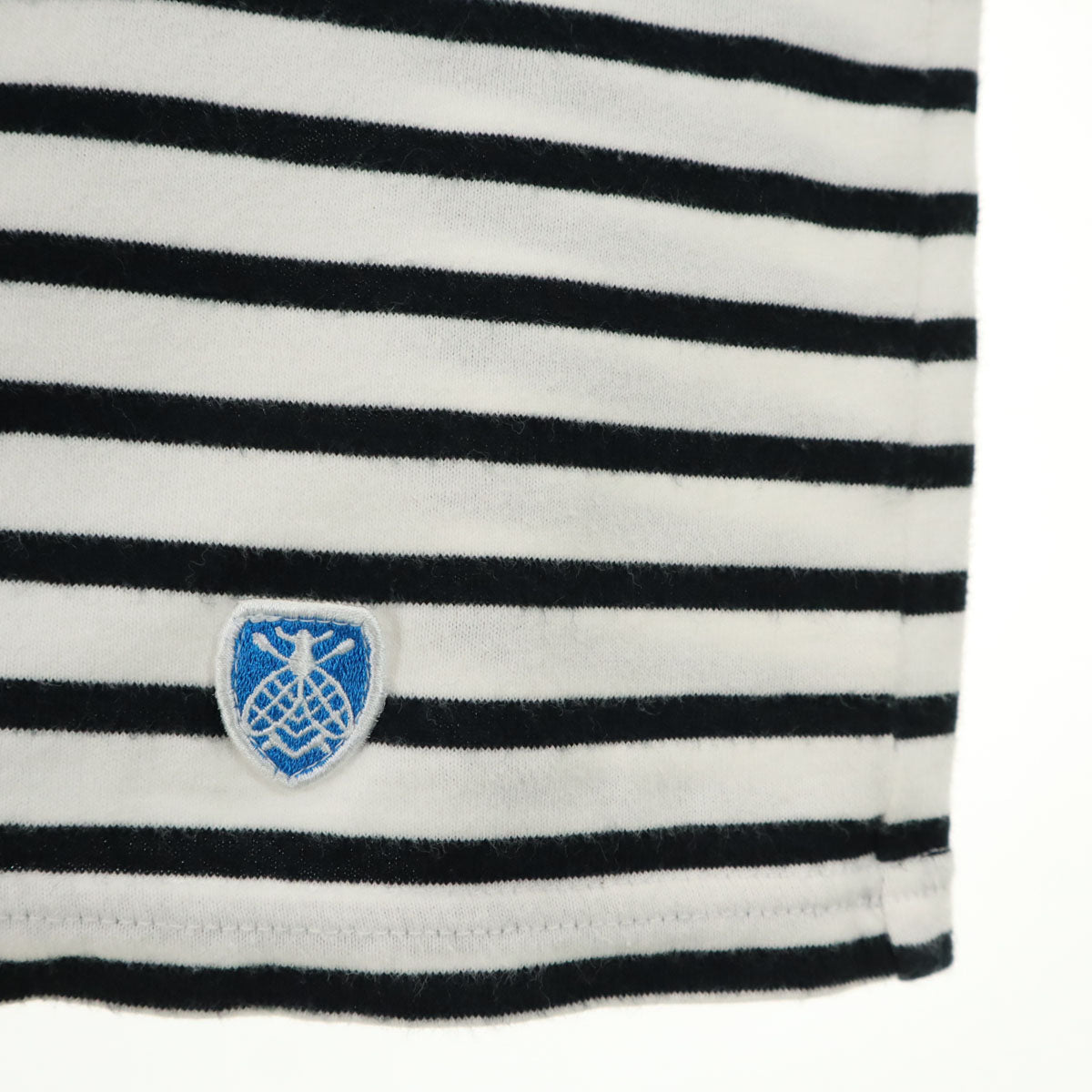 ORCIVAL オーシバル 日本製 ボーダー 半袖 ボートネック カットソー 4 ホワイト系 メンズ