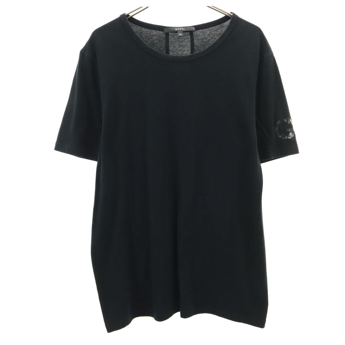 GUCCI グッチ イタリア製 半袖 Tシャツ XL ブラック メンズ