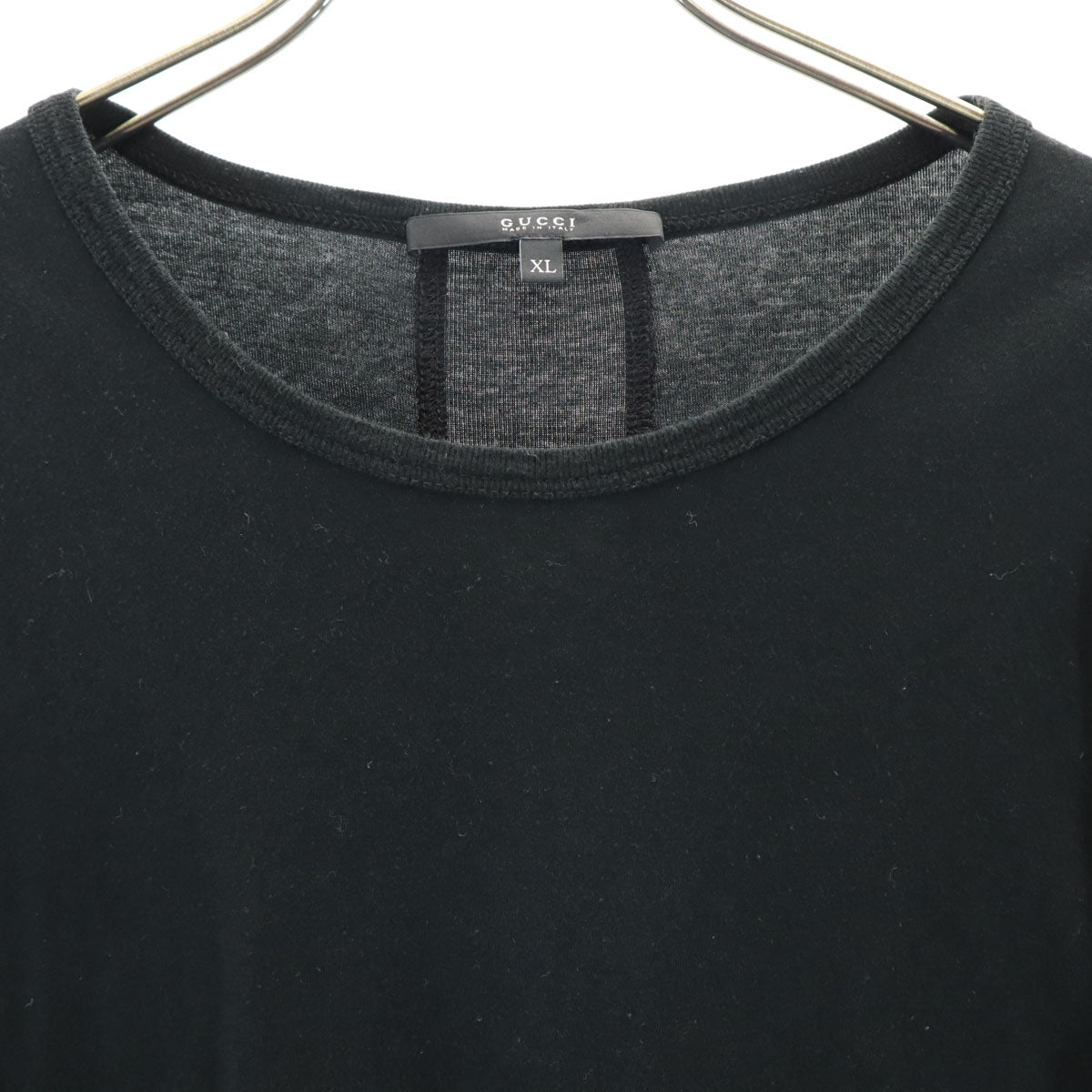 GUCCI グッチ イタリア製 半袖 Tシャツ XL ブラック メンズ