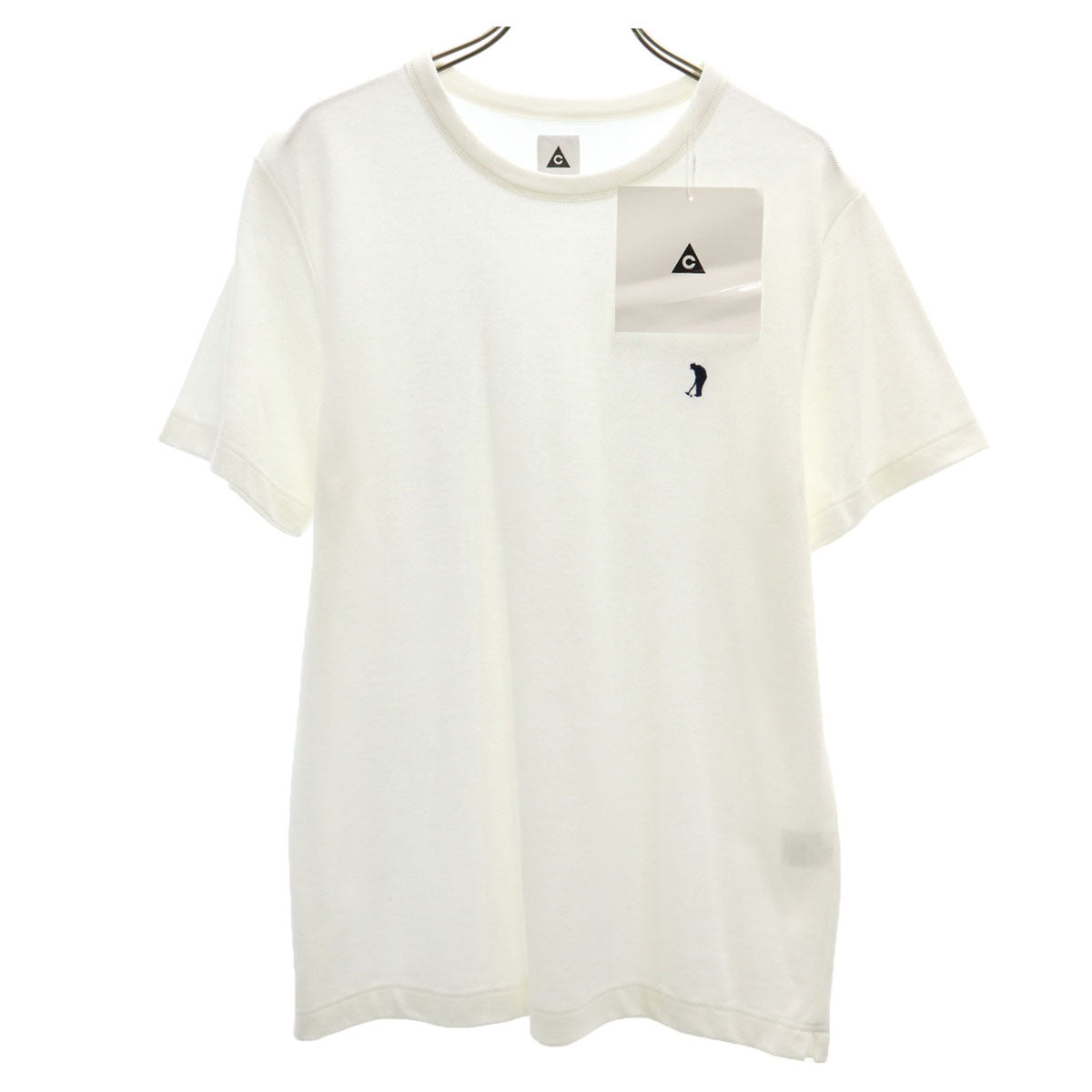 The Mongolian Choppsss ザモンゴリアンチョップス 未使用 日本製 半袖 Tシャツ 1 白 鹿の子地 タグ付き メンズ