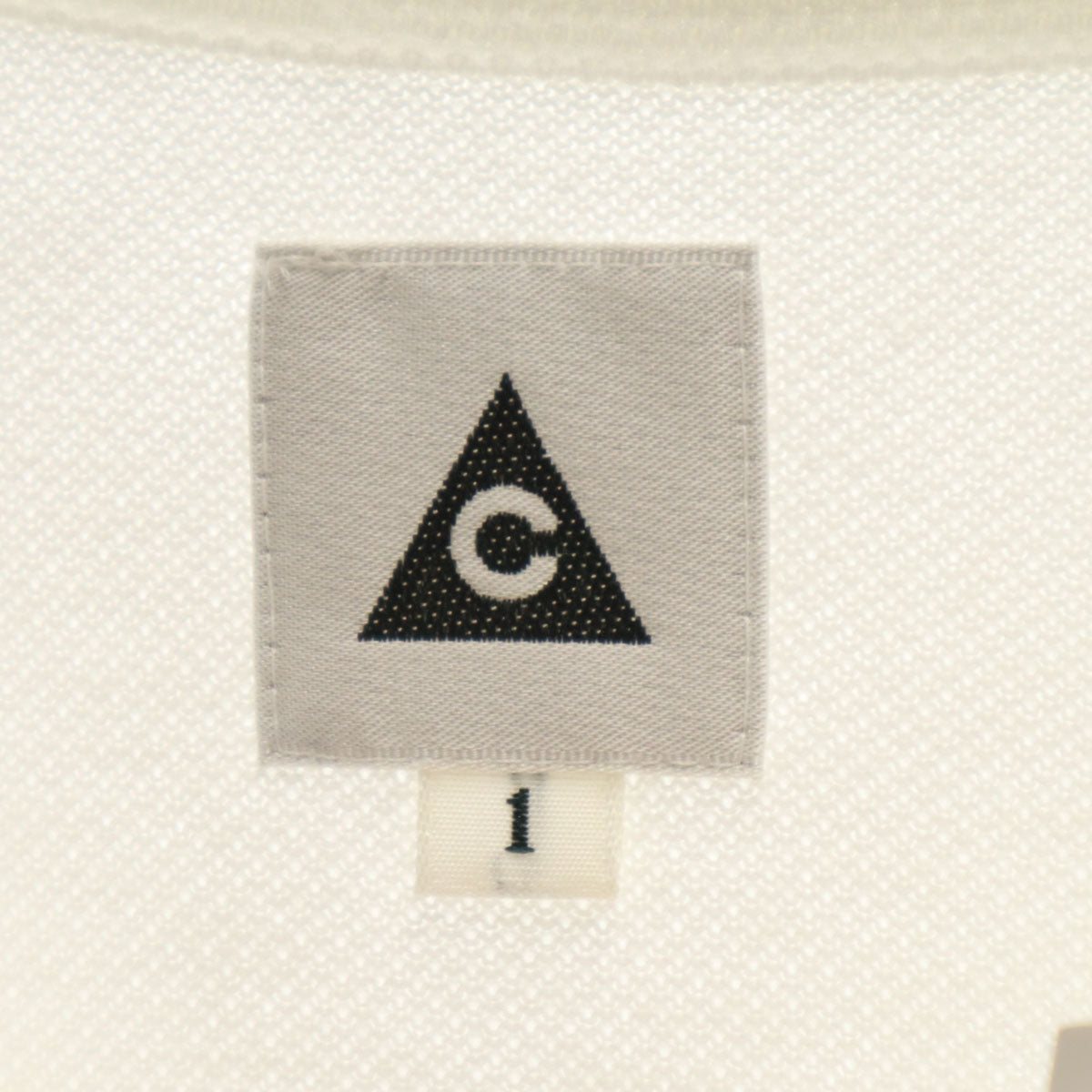 The Mongolian Choppsss ザモンゴリアンチョップス 未使用 日本製 半袖 Tシャツ 1 白 鹿の子地 タグ付き メンズ