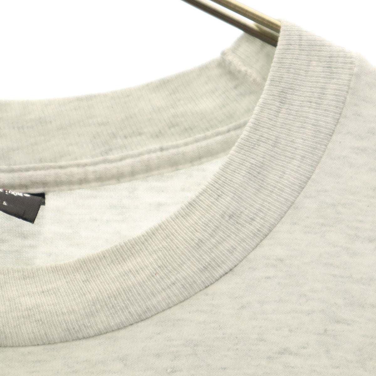 FRUIT OF THE LOOM BEST フルーツオブザルーム ベスト 90s USA製 オールド バックプリント 半袖 Tシャツ XXL グレー シングルステッチ ビッグサイズ メンズ