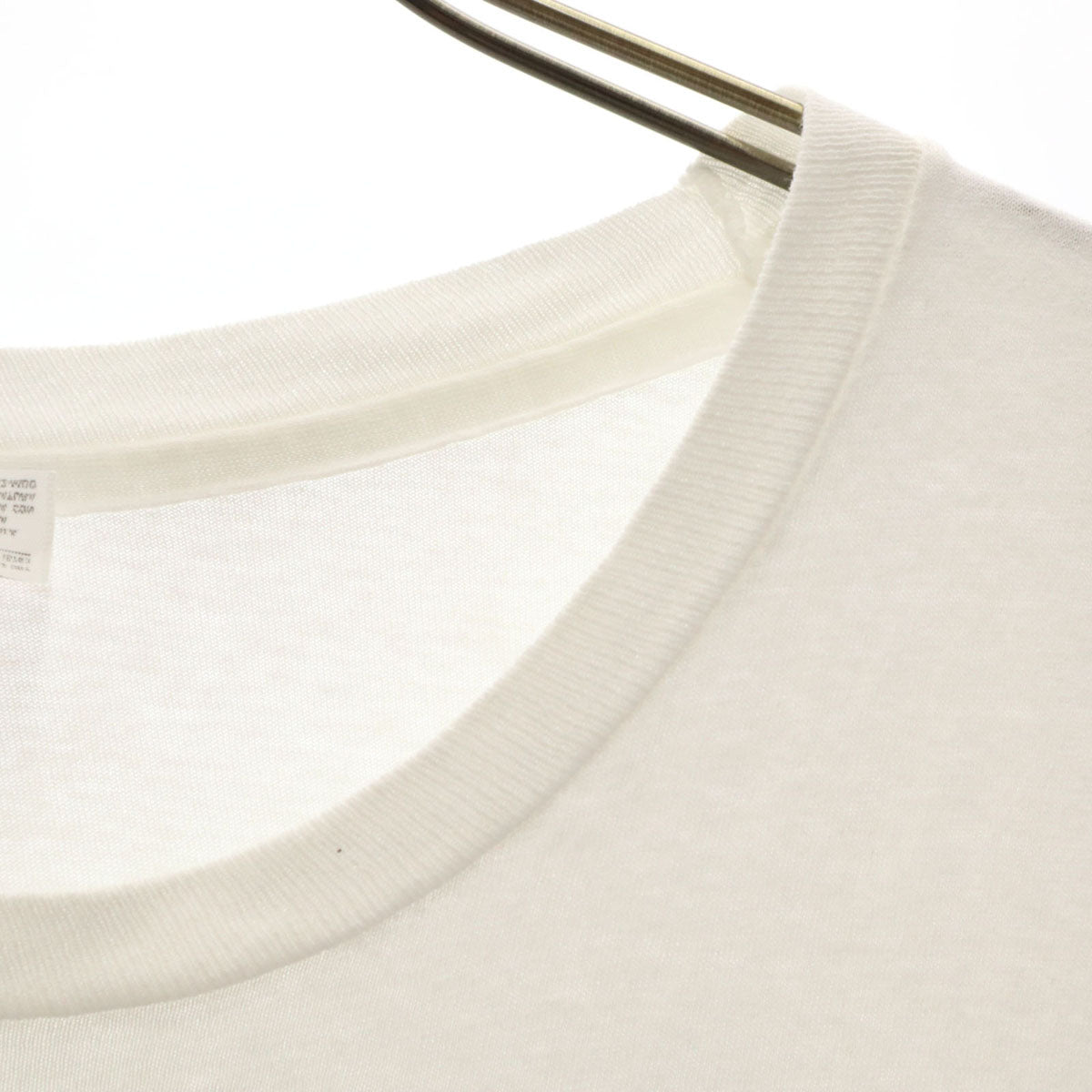 Hanes ヘインズ 半袖 Tシャツ L ホワイト シングルステッチ メンズ