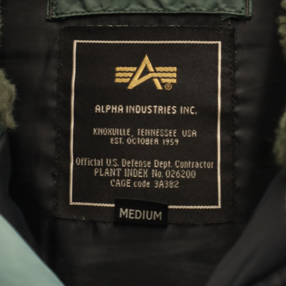 ALPHA INDUSTRIES INC アルファインダストリーズ N-3B フライトジャケット M カーキ系 メンズ