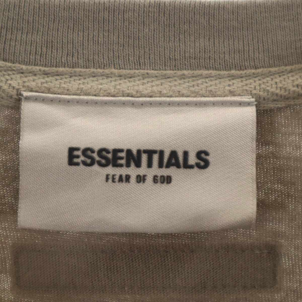 ESSENTIALS エッセンシャルズ 半袖 Tシャツ M カーキ メンズ