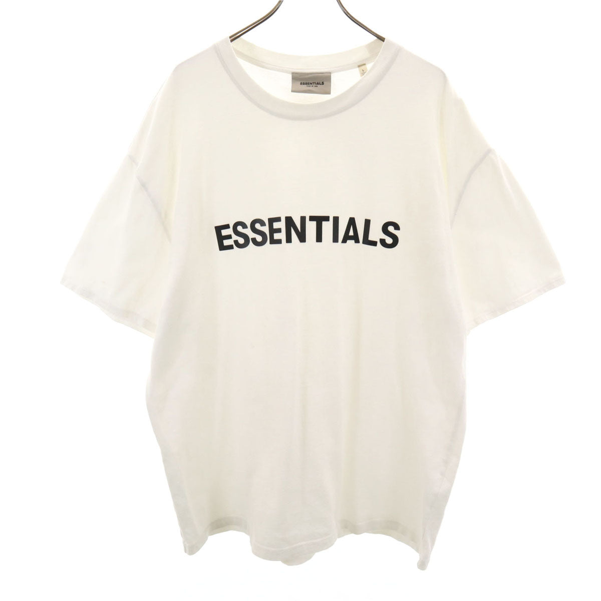 ESSENTIALS エッセンシャルズ 半袖 Tシャツ L ホワイト メンズ