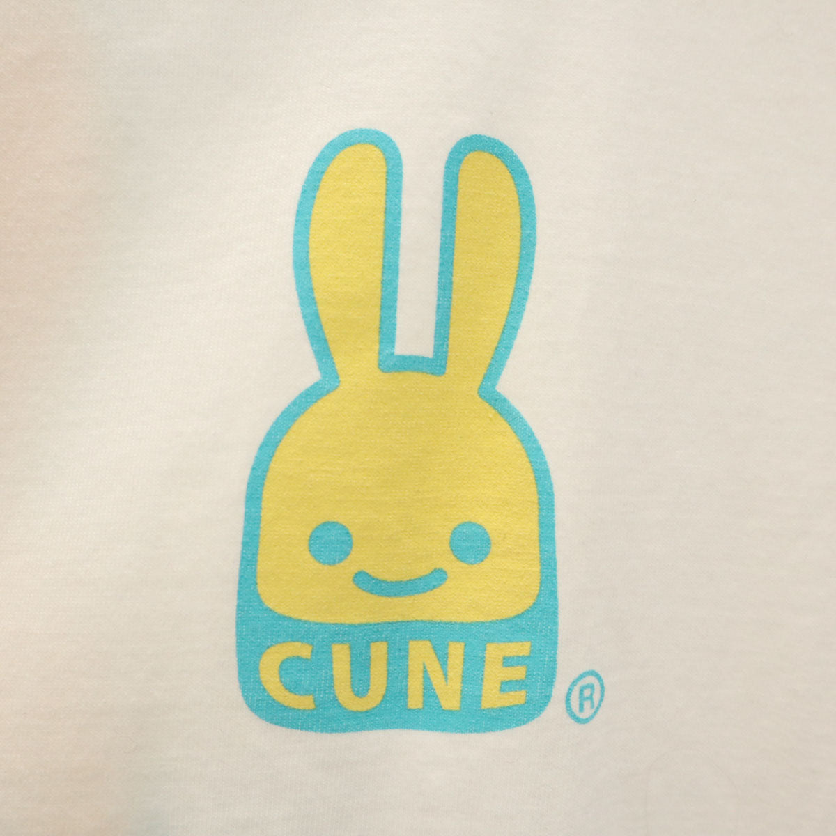 CUNE キューン バックプリント 半袖 Tシャツ M 白 メンズ