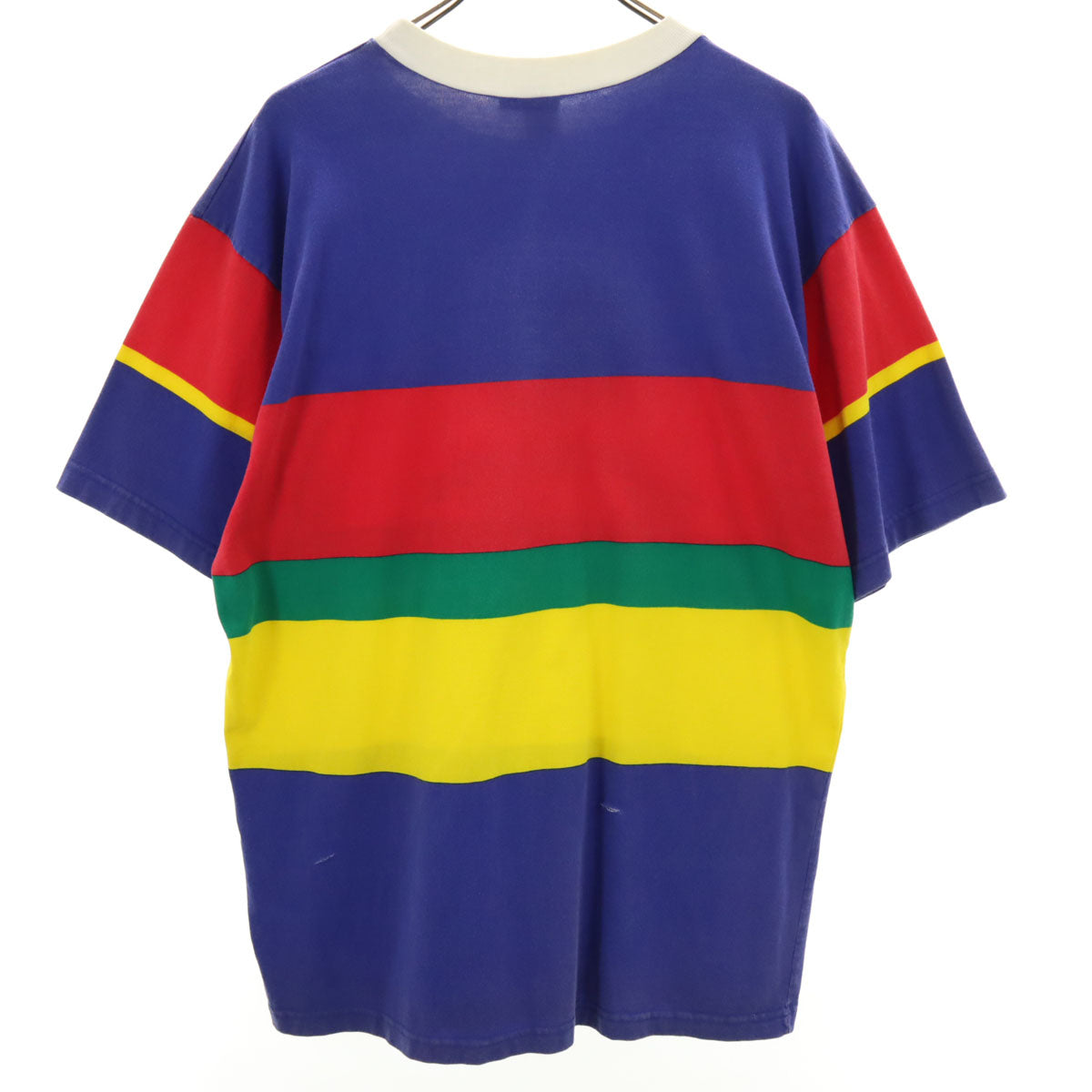 POCO LOCO CLUB ポコロコクラブ 90s オールド ボーダー柄 半袖 Tシャツ L メンズ