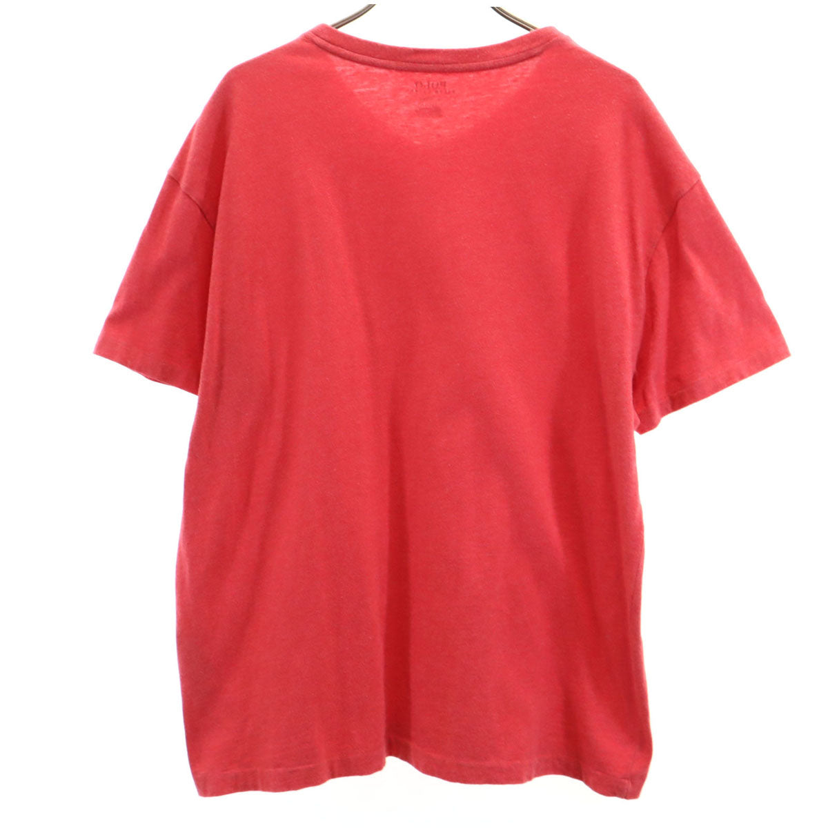 POLO RALPH LAUREN ポロラルフローレン 半袖 クラシックフィット Vネック Tシャツ M レッド系 メンズ