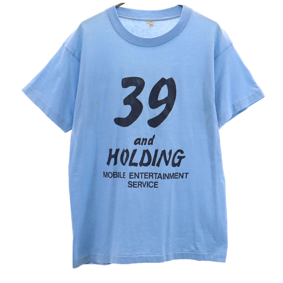 SCREEN STARS スクリーンスターズ 80s 90s USA製 オールド 半袖 Tシャツ L ブルー シングルステッチ メンズ