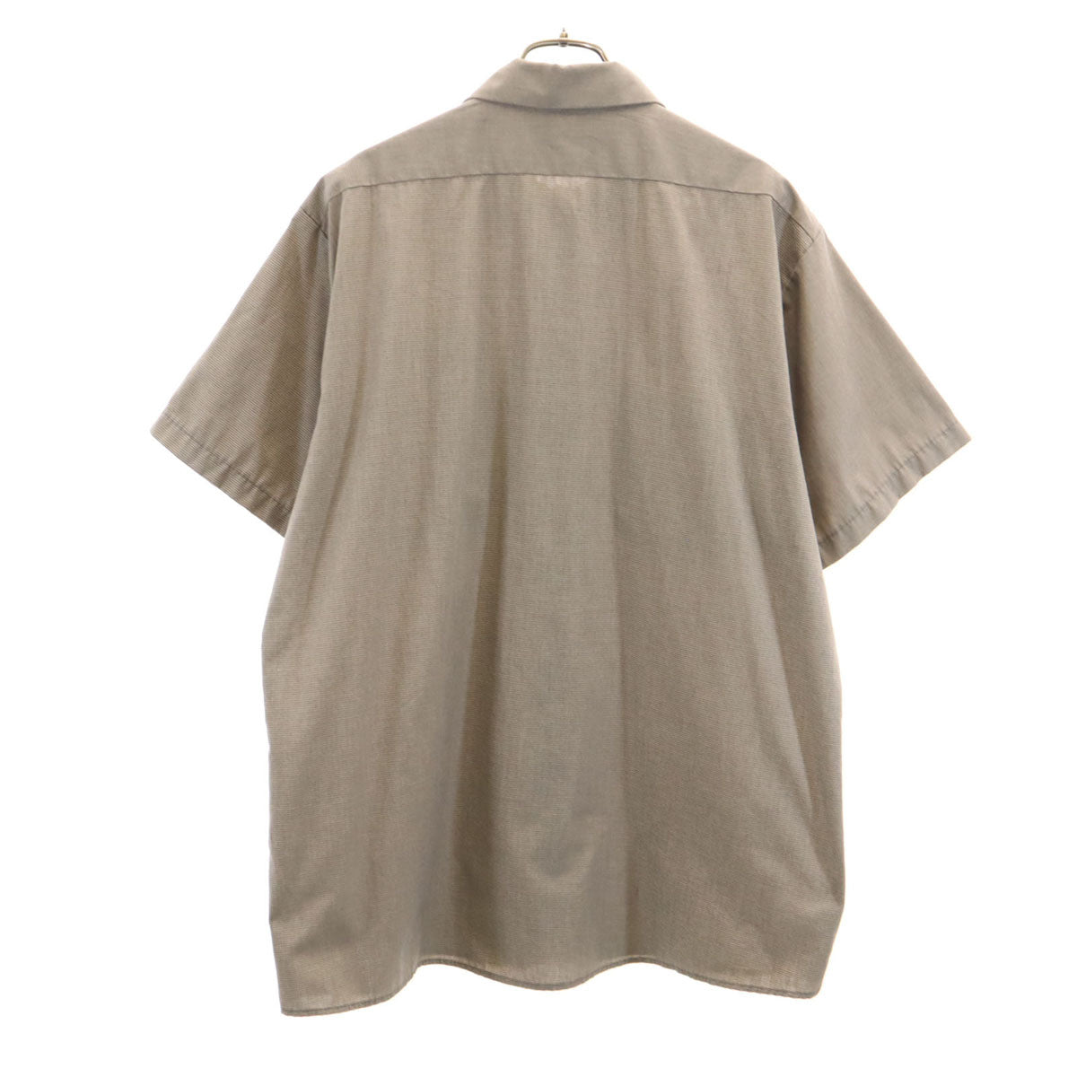 CINTAS シンタス 90s オールド willdan 刺繍 半袖 ワークシャツ L ブラウン系 企業モノ メンズ