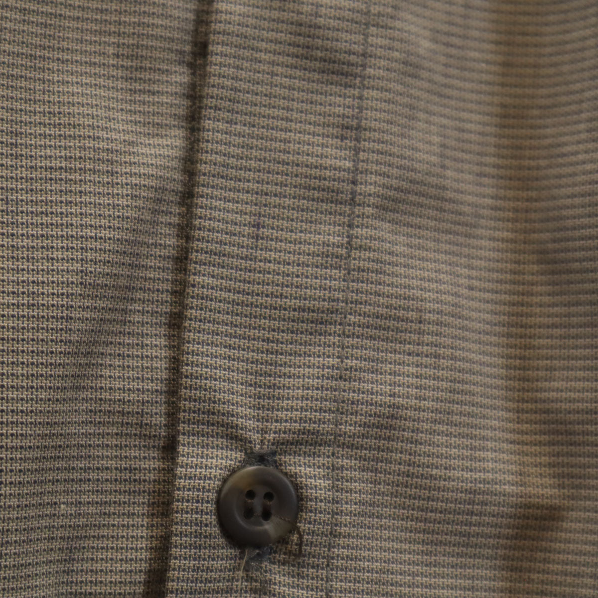 CINTAS シンタス 90s オールド willdan 刺繍 半袖 ワークシャツ L ブラウン系 企業モノ メンズ