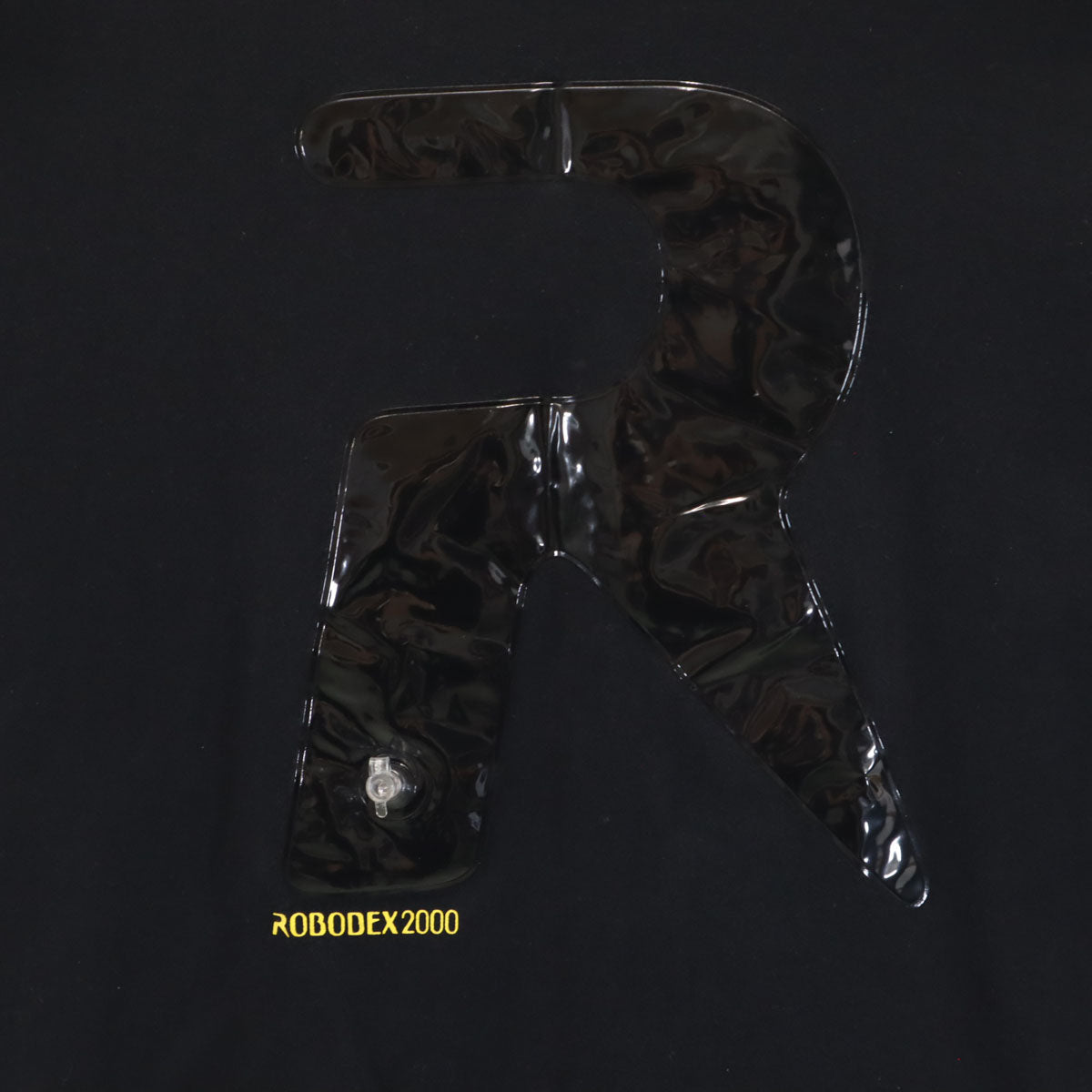 ISSEY MIYAKE イッセイミヤケ ROBODEX2000 コラボ 日本製 半袖 インフレータブル Tシャツ M ブラック メンズ