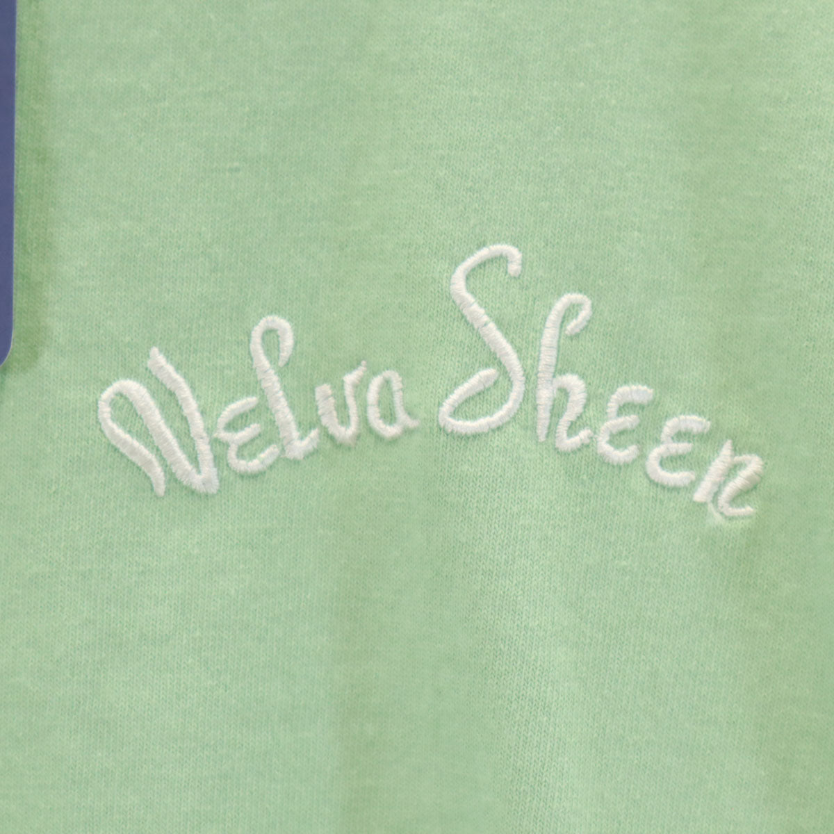 未使用 Velva Sheen ベルバシーン USA製 半袖 Tシャツ S ネフライト 無地 メンズ