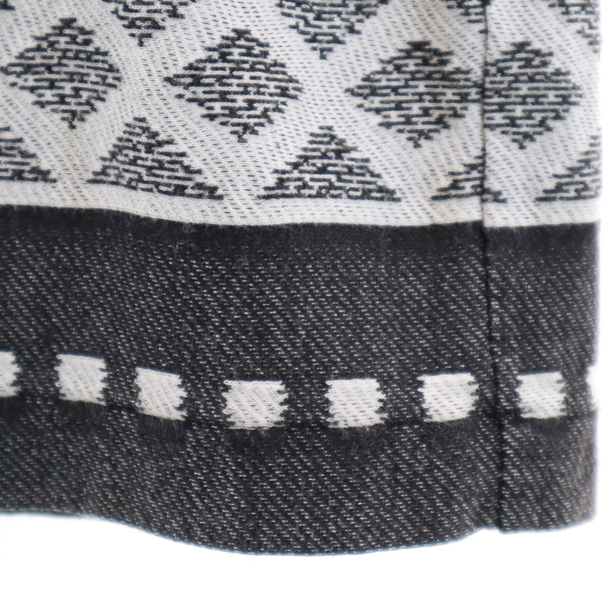 tricot COMME des GARCONS トリコットコムデギャルソン 92年 90s 日本製 オールド 総柄 半袖 Tシャツ グレー系 レディース