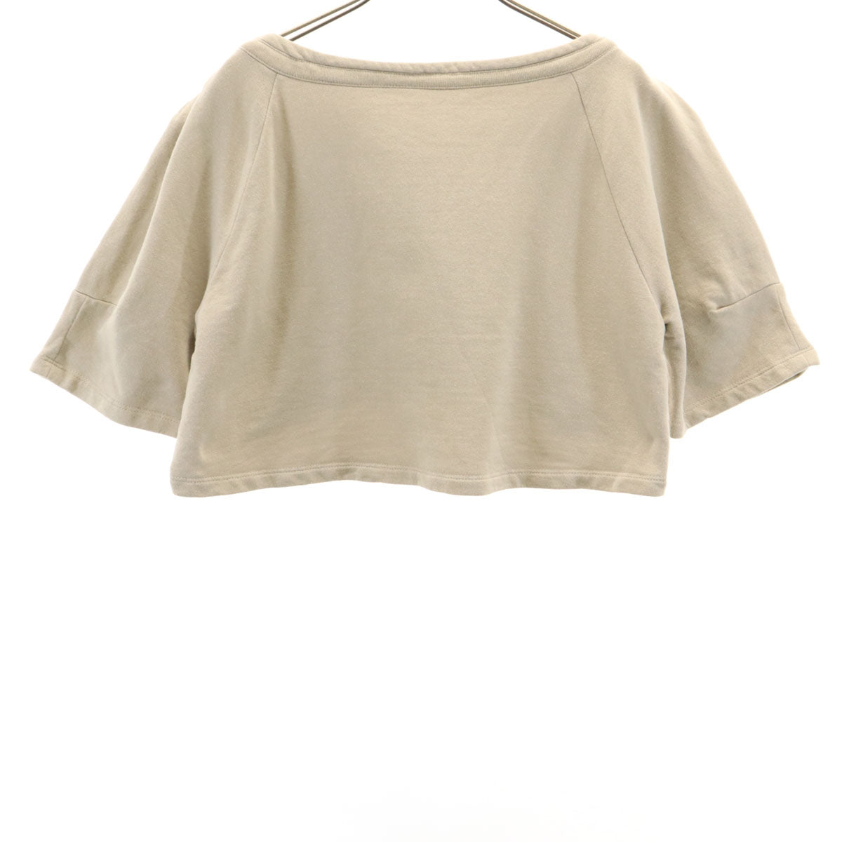 SEE BY CHLOE シーバイクロエ 半袖 ショート スウェット トレーナー 6 ベージュ レディース