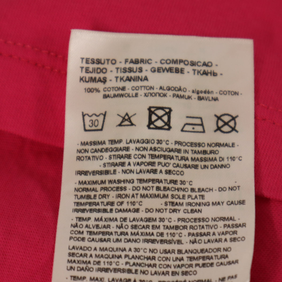 ARMANI EXCHANGE アルマーニエクスチェンジ 半袖 Tシャツ M ピンク レディース