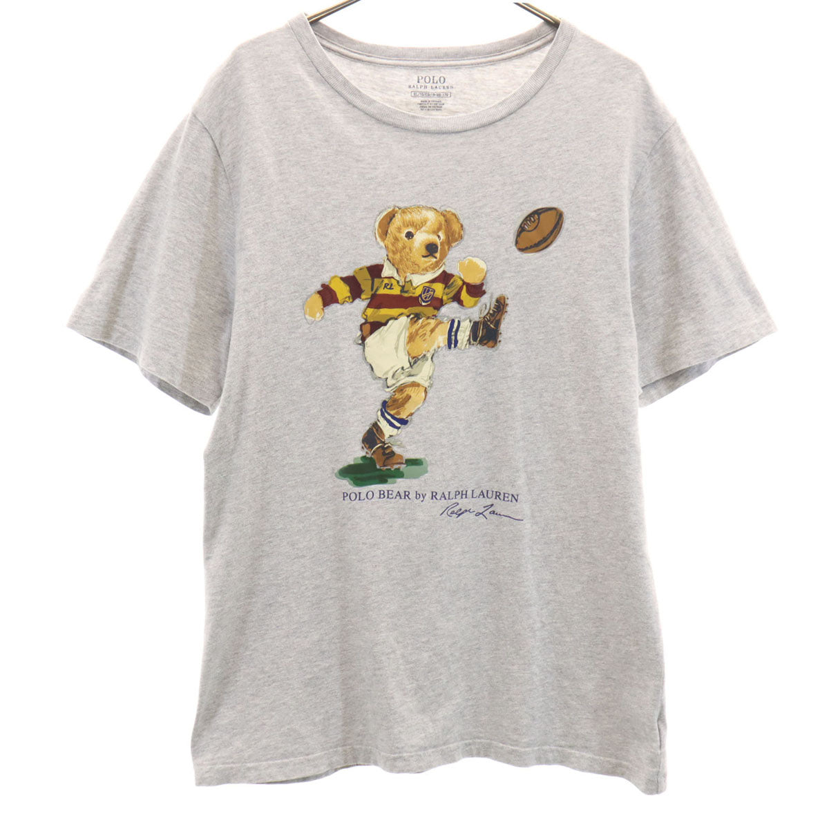 POLO RALPH LAUREN ポロラルフローレン ポロベア 半袖 Tシャツ XL 18-20 グレー キッズ