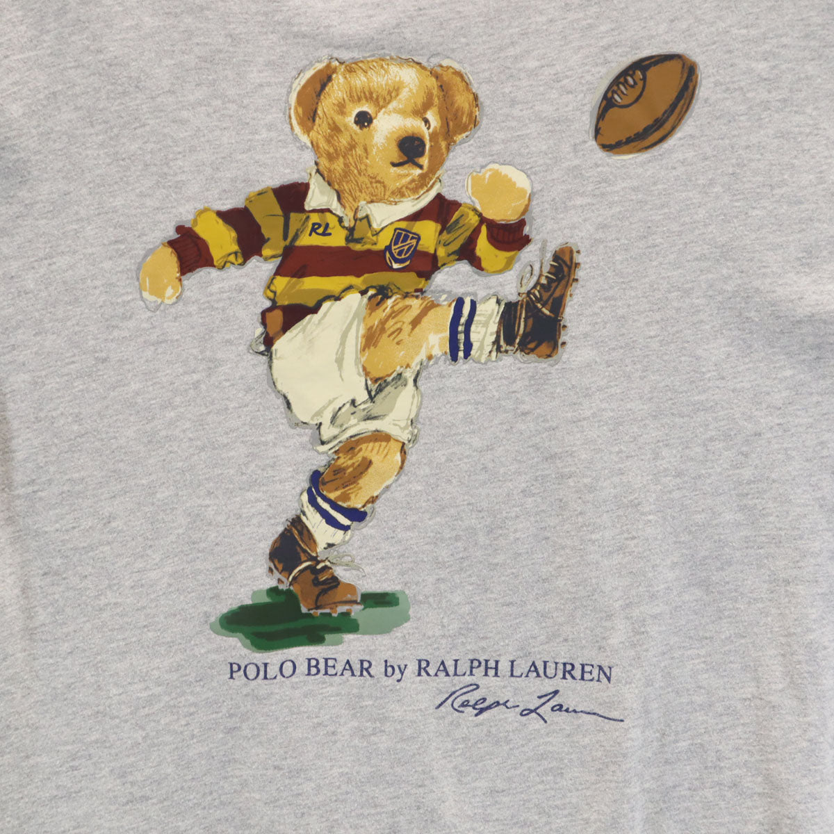 POLO RALPH LAUREN ポロラルフローレン ポロベア 半袖 Tシャツ XL 18-20 グレー キッズ