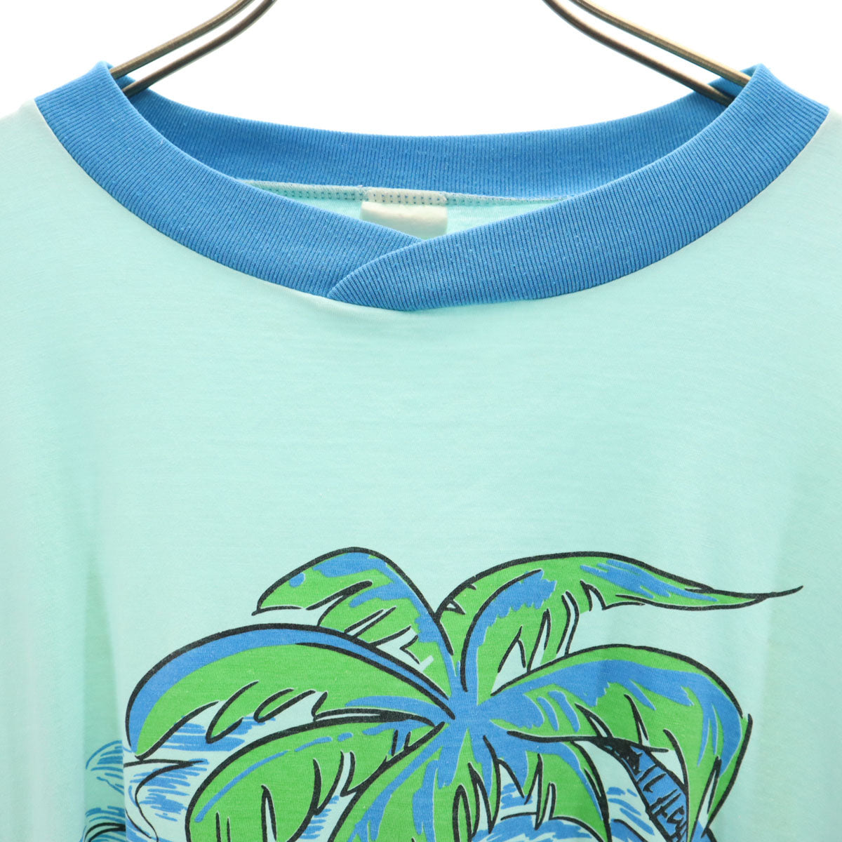 AMERICAN WEAR アメリカンウェア ミニーマウス 半袖 Tシャツ ミント系 Disney ディズニー キャラクター シングルステッチ メンズ