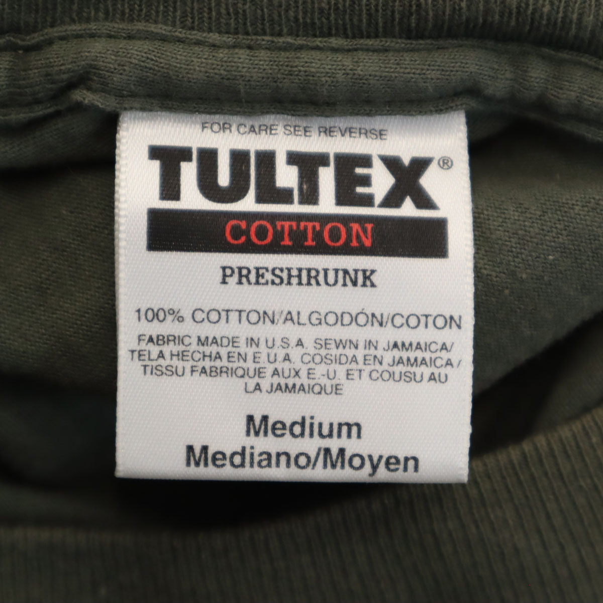 TULTEX タルテックス ユニバーサル スタジオ フロリダ 半袖 Tシャツ M カーキ メンズ