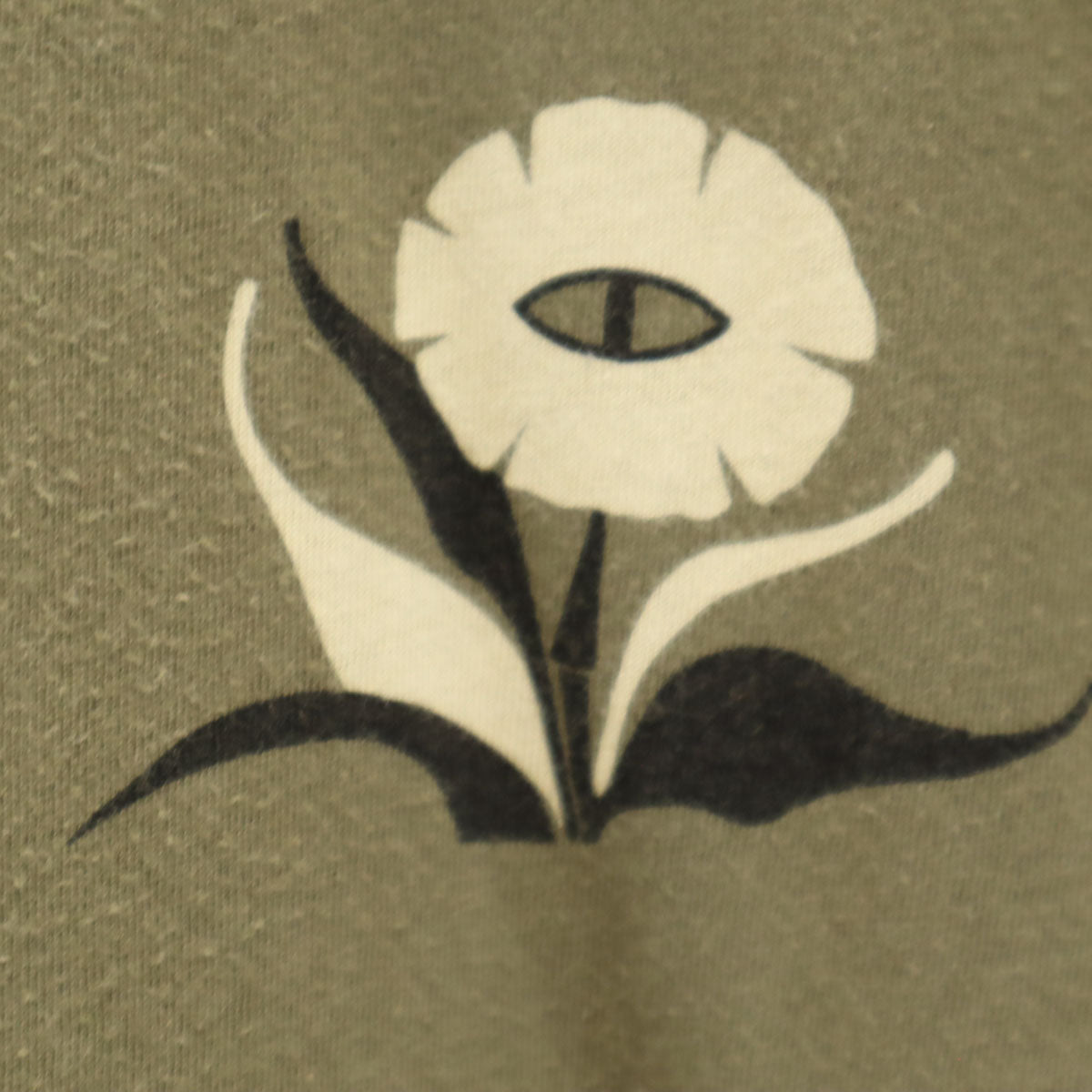 POLeR ポーラー バックプリント 半袖 Tシャツ L オリーブ メンズ