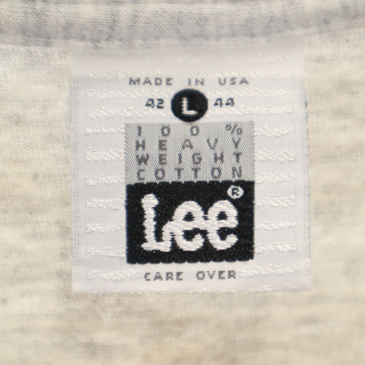 Lee リー 90s オールド USA製 半袖 Tシャツ L グレー系 メンズ