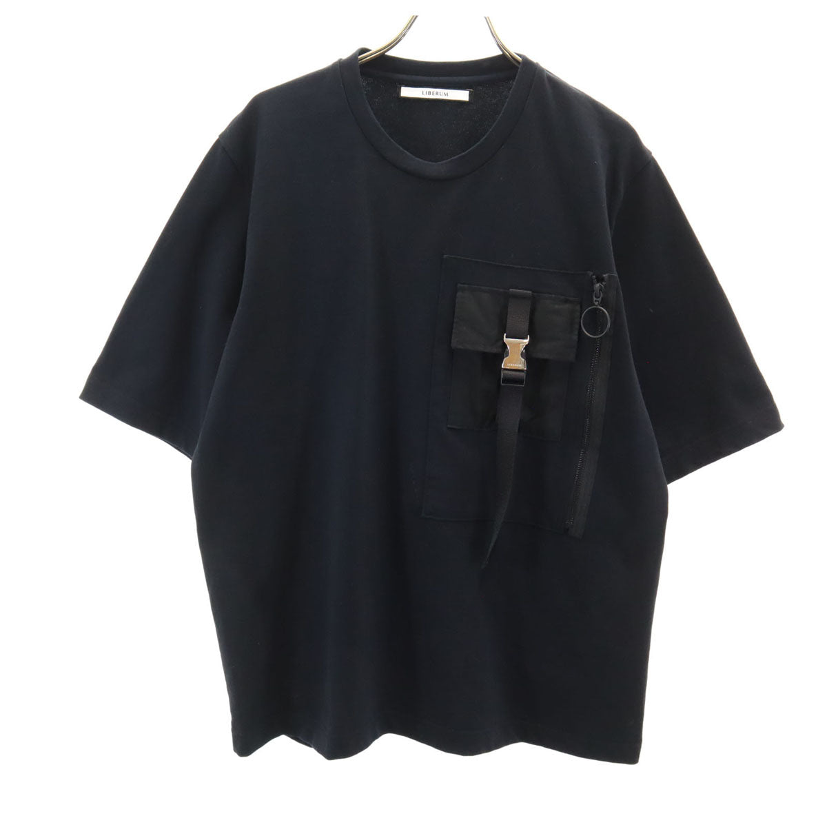 LIBERUM リベルム 半袖 Tシャツ 1 ブラック メンズ