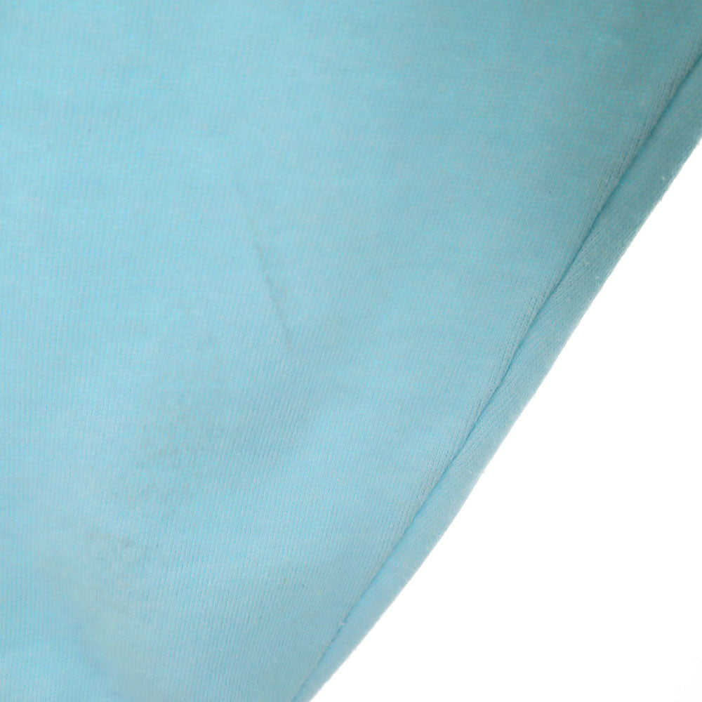 Hanes ヘインズ 80s USA製 ヴィンテージ 切り替え 長袖 ニット切替 トレーナー XXL 水色 ビッグサイズ メンズ