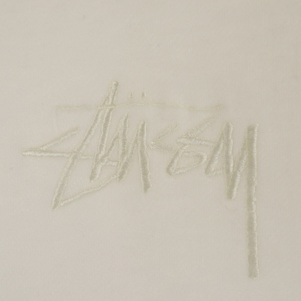 STUSSY ステューシー 長袖 スウェットパーカー L ホワイト メンズ